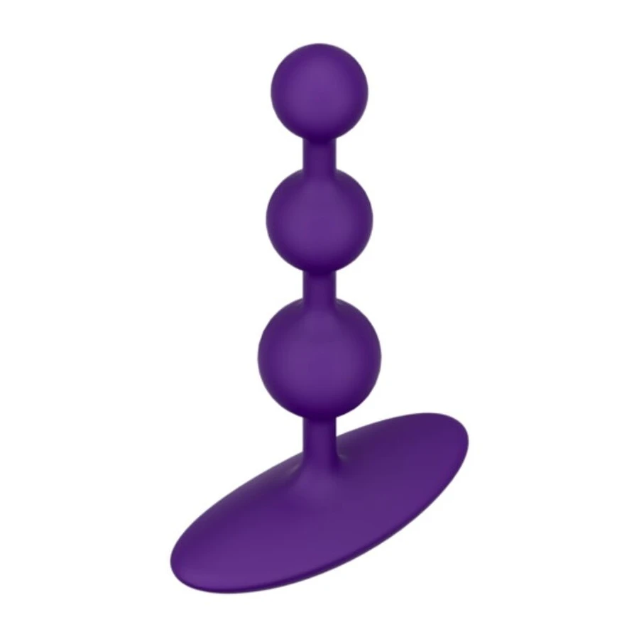 ROMP - AMP PERLE ANALALI IN SILICONE FLESSIBILE VIOLA 12,5 CM VIOLA